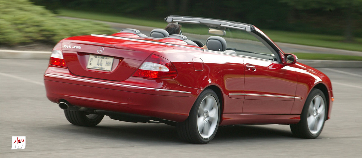 عکس مرسدس بنز CLK350