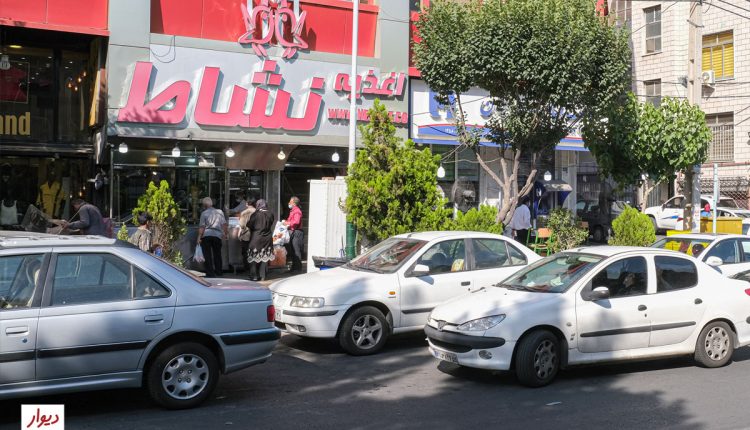 عکس خیابانی در محله ستارخان تهران