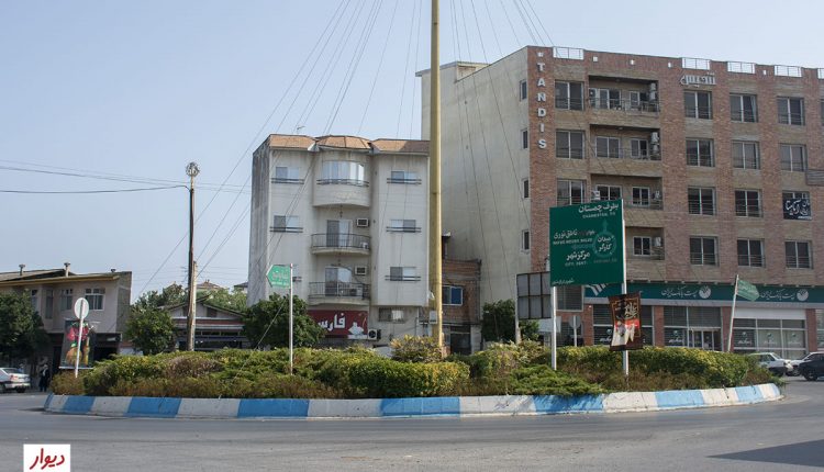 میدان کارگر در شهر نور مازندران