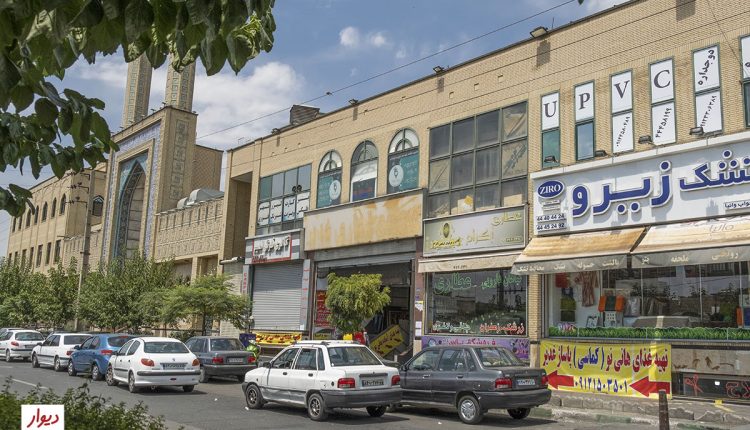 مسجد در محله پونک تهران