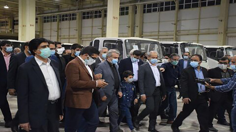 خط تولید شاسی‌بلند لاماری آماده بهره‌برداری شد