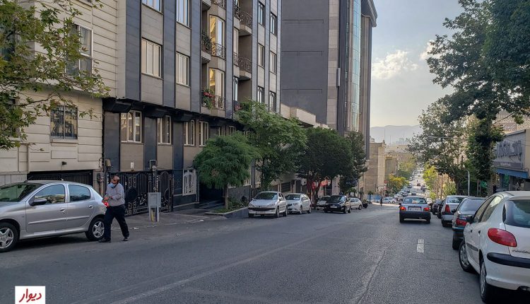 خیابانی در محله هروی تهران