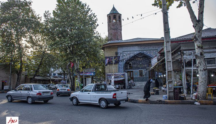 خیابانی در لاهیجان