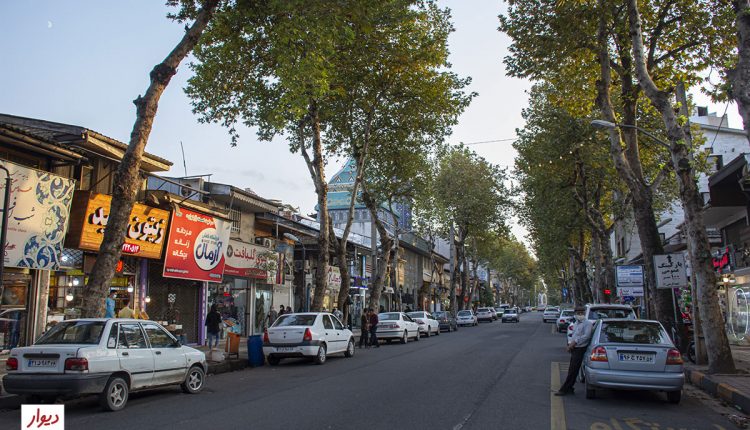 خیابان در لاهیجان
