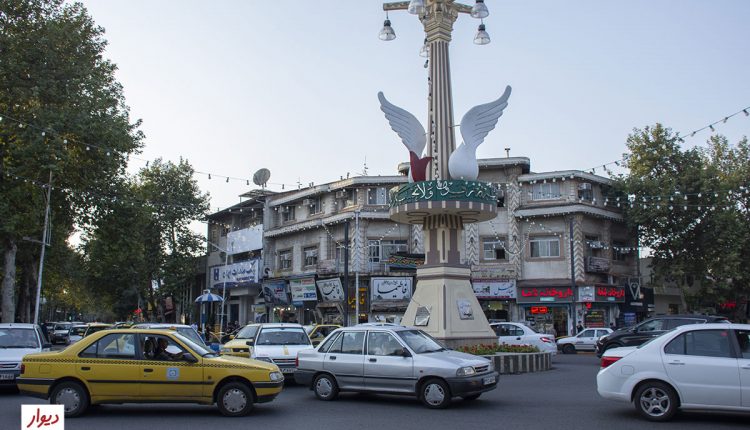 میدان شهری در لاهیجان