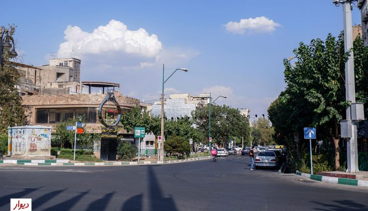 عکس خیابان در نارمک