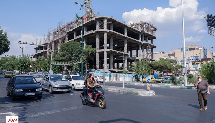 پروژه در حال ساخت در تهرانپارس