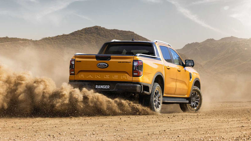 نمای پشت پیکاپ فورد رنجر (Ranger) ۲۰۲۲