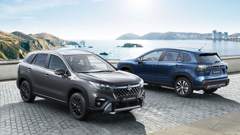 نمای روبه‌رو سوزوکی SX4 S-Cross مدل ۲۰۲۲