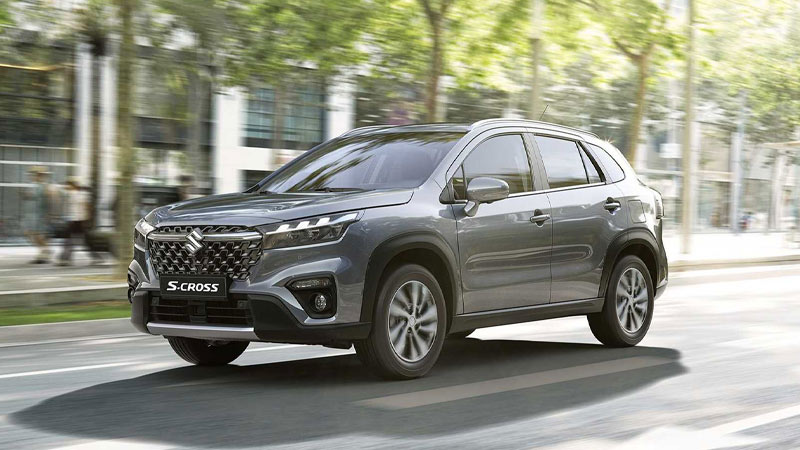 نمای روبه‌رو سوزوکی SX4 S-Cross مدل ۲۰۲۲