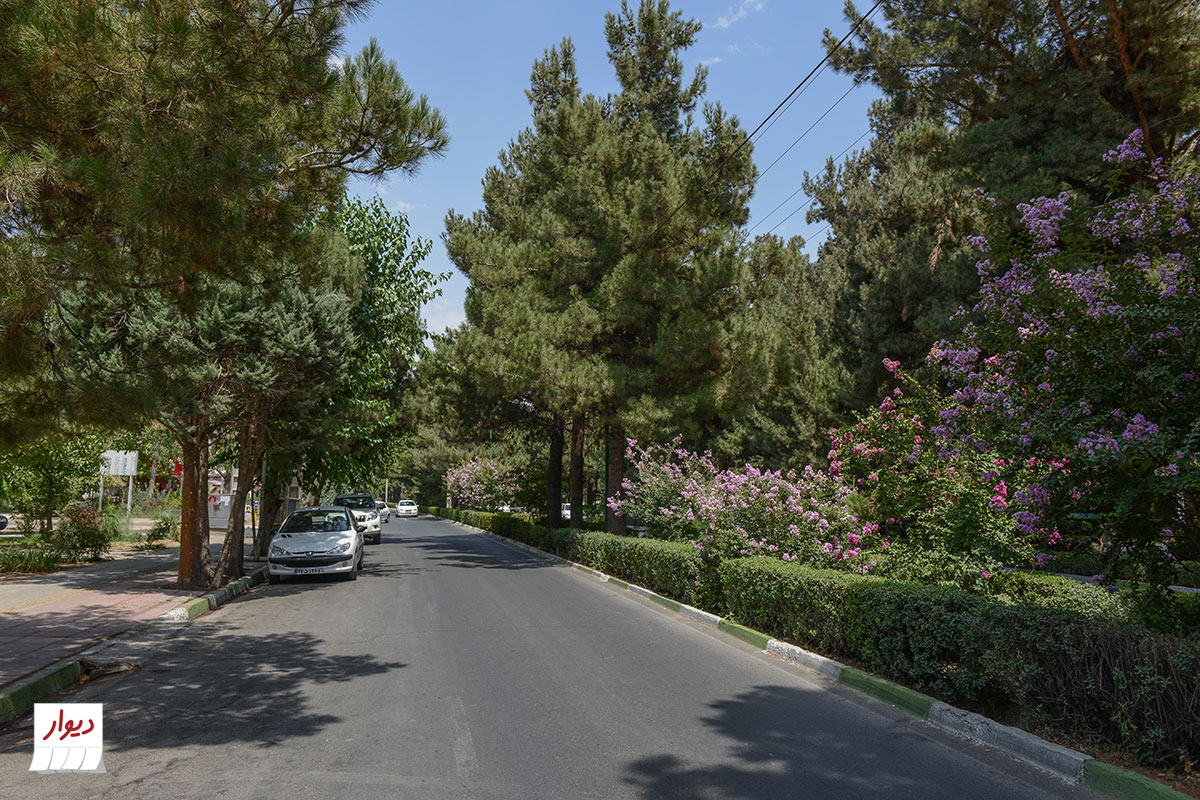 خیابان در مهرشهر کرج