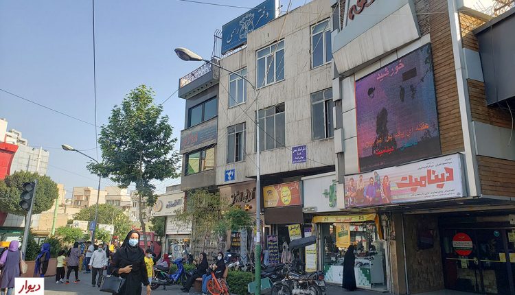 بافت تجاری میدان شهدا تهران