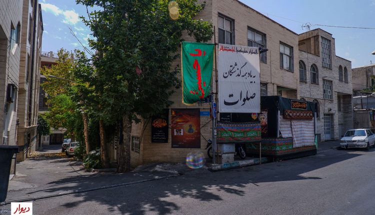 بافت محله ازگل تهران