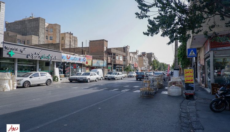 خیابانی در شهرک ولیعصر تهران