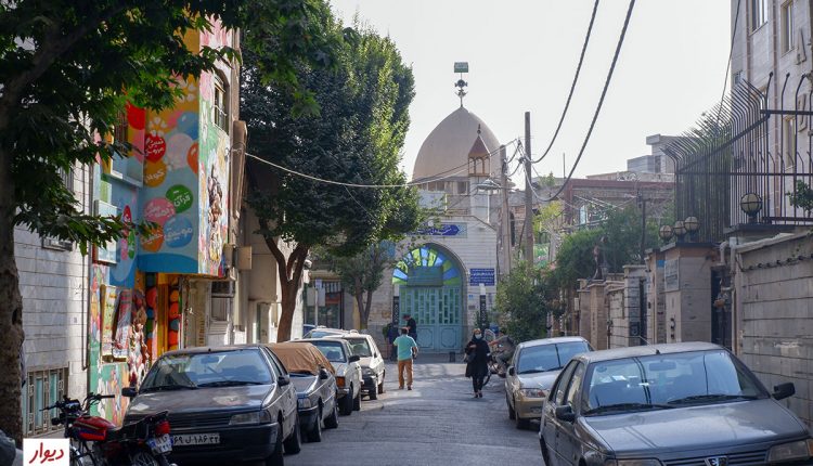 مسجد در شهرک ولیعصر