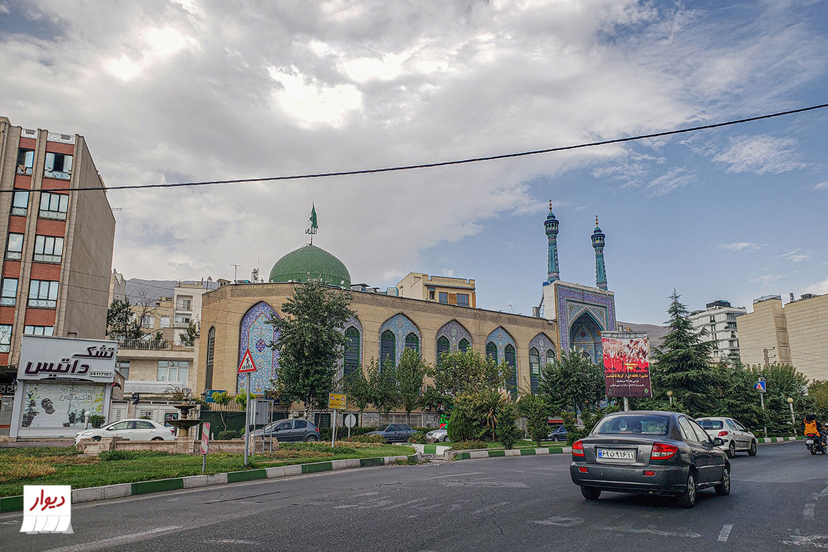 مسجد در محله اقدسیه