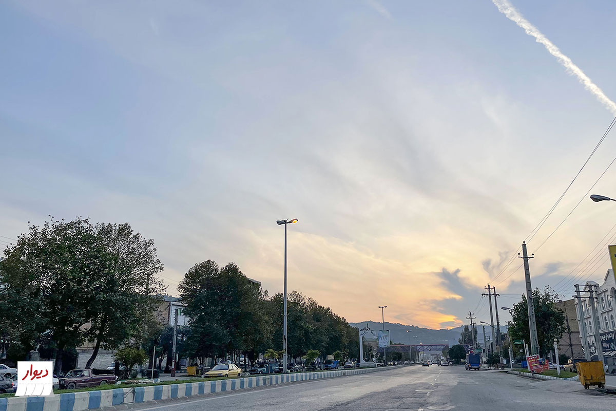 خیابان در بهشهر