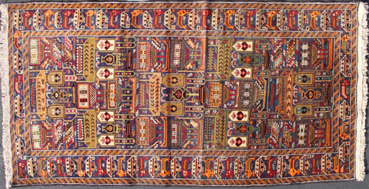 تکنیک‌های بافت فرش افغانستان