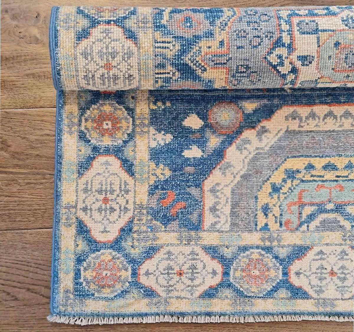 فرش افغانی با پشم غزنی