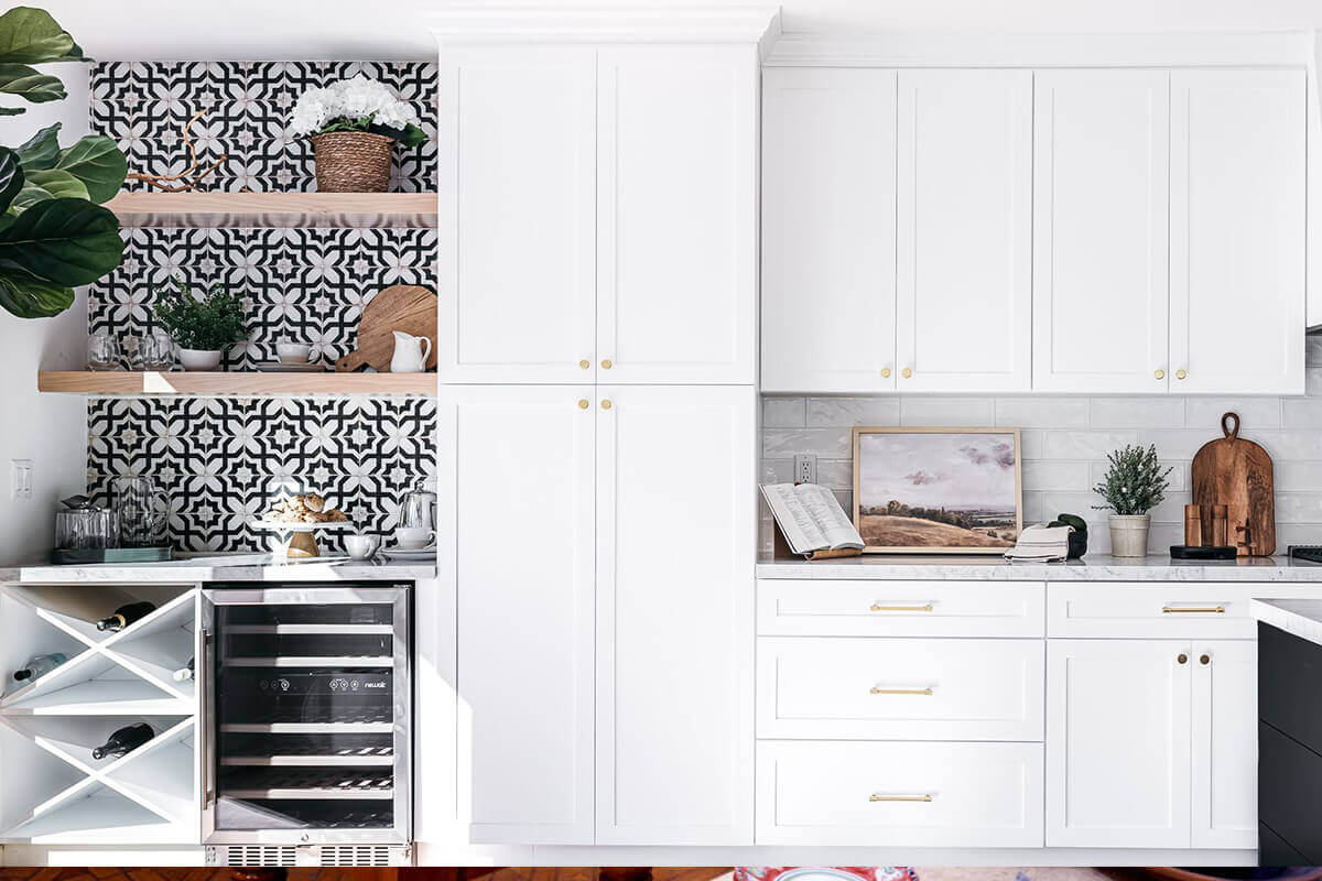 ترکیب سبک ها در جدیدترین مدل کابینت آشپزخانه