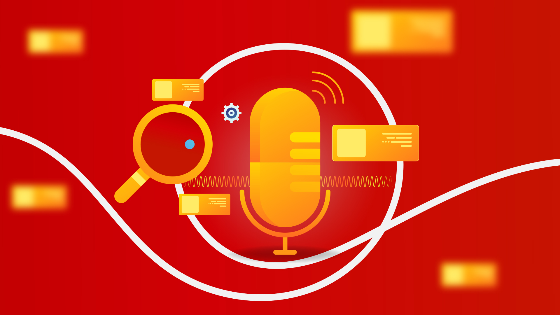 بنر اصلی قابلیت جستجوی صوتی در دیوار